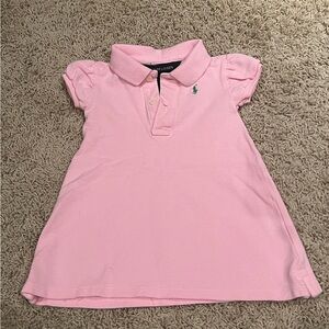 Ralph Lauren Pink Polo Dress 9M